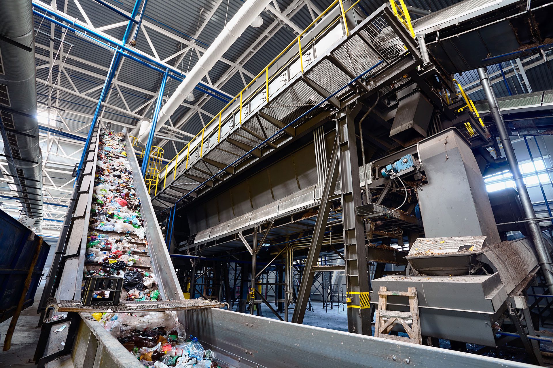 industrial recycling center